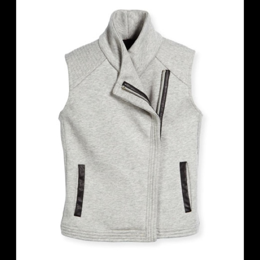 Vince Scuba-Lined Motorcycle Vest Steel Size XL